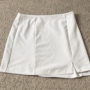Forever 21 White Mini Skirt
